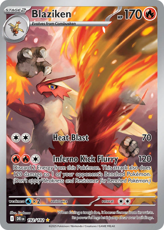 192/182  Blaziken - 192/182