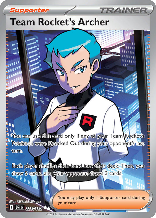 223/182  Team Rocket's Archer - 223/182