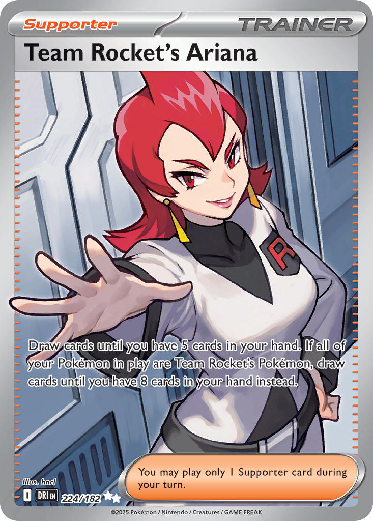 224/182  Team Rocket's Ariana - 224/182