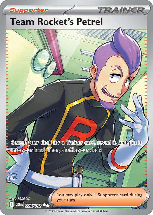 226/182  Team Rocket's Petrel - 226/182