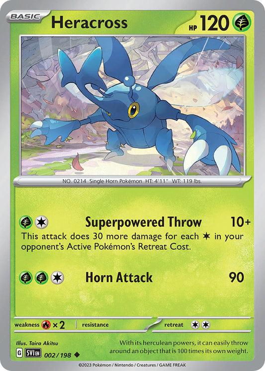 002/198  Heracross