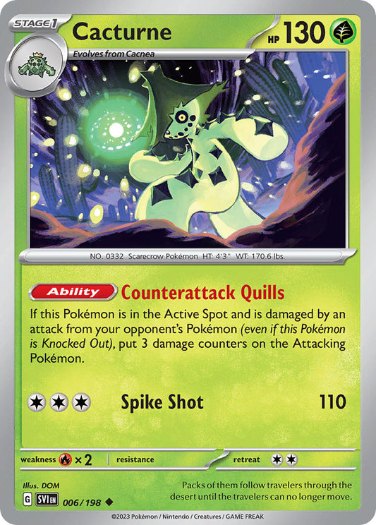 006/198  Cacturne - 006/198