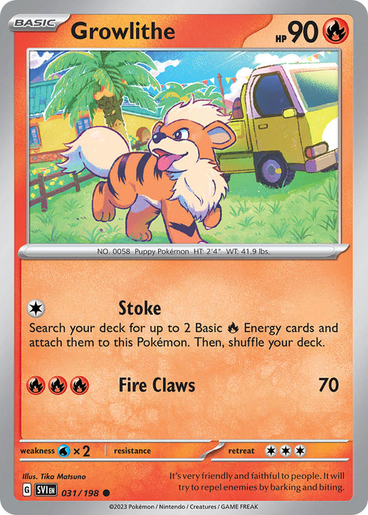 031/198  Growlithe - 031/198
