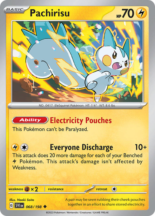 068/198  Pachirisu - 068/198