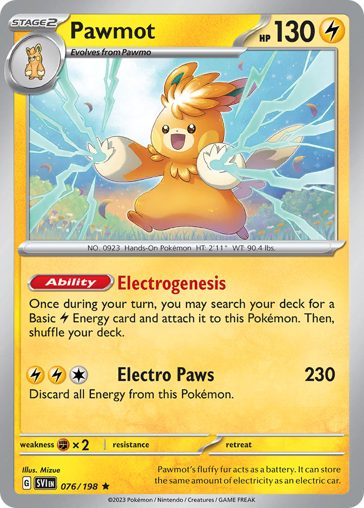 076/198  Pawmot - 076/198
