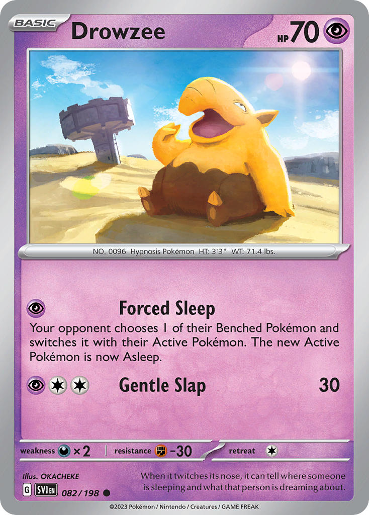082/198  Drowzee - 082/198