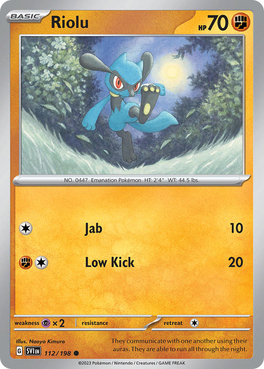 112/198  Riolu - 112/198