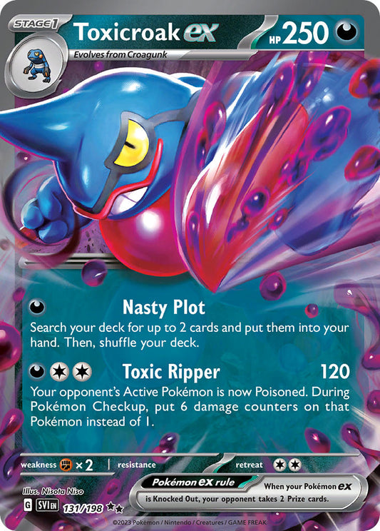 131/198  Toxicroak ex - 131/198