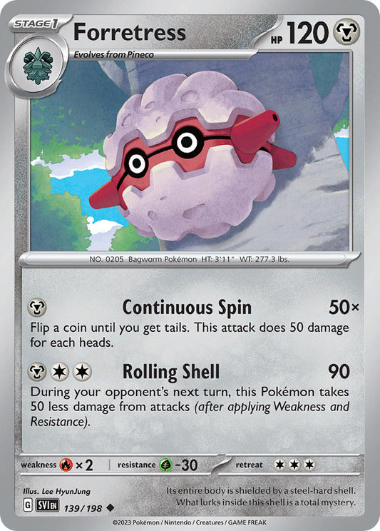 139/198  Forretress