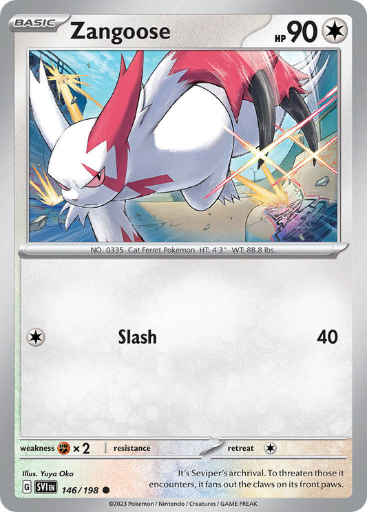 146/198  Zangoose - 146/198