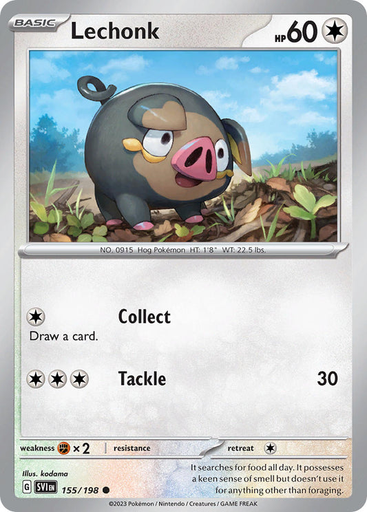 155/198  Lechonk - 155/198
