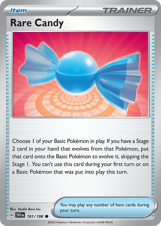 191/198  Rare Candy - 191/198