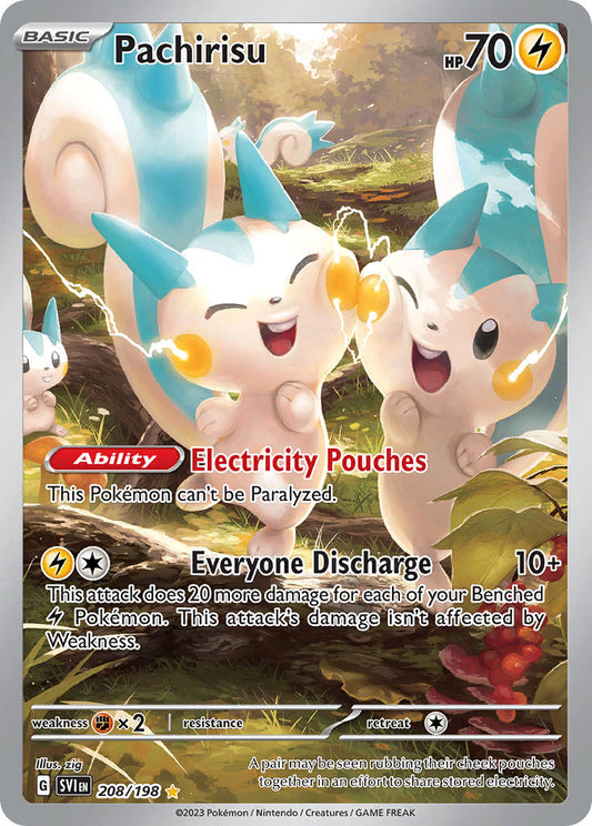 208/198  Pachirisu - 208/198
