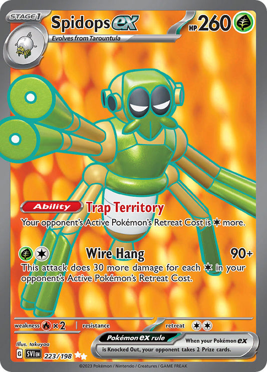 223/198  Spidops ex - 223/198