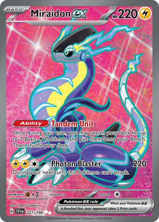 227/198  Miraidon ex - 227/198