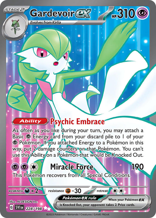 228/198  Gardevoir ex - 228/198
