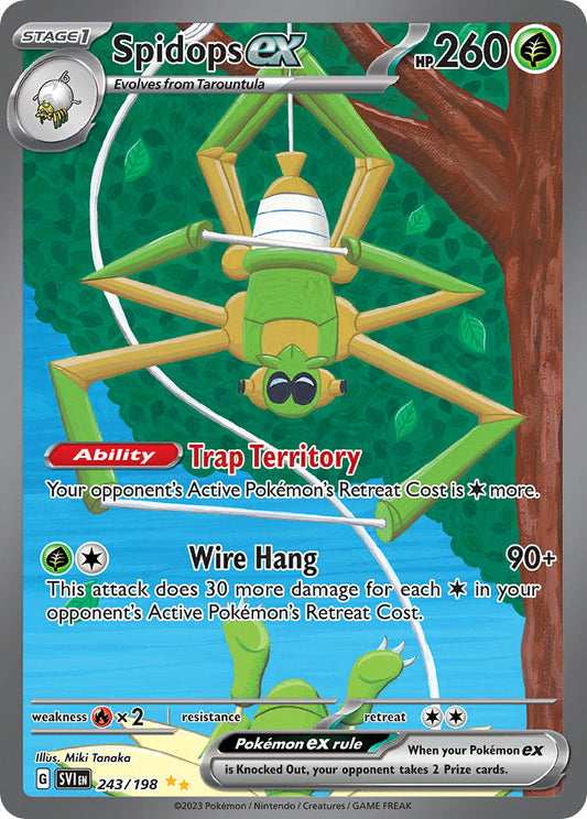 243/198  Spidops ex - 243/198