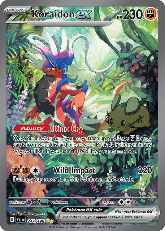 247/198  Koraidon ex - 247/198