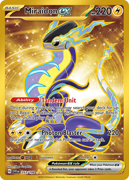 253/198  Miraidon ex - 253/198