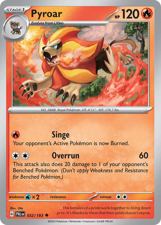 032/193  Pyroar - 032/193