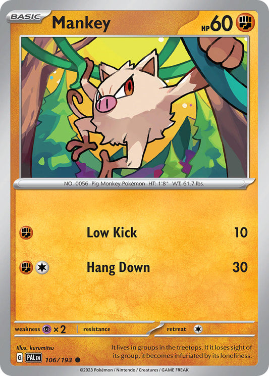 106/193  Mankey