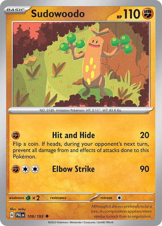 109/193  Sudowoodo