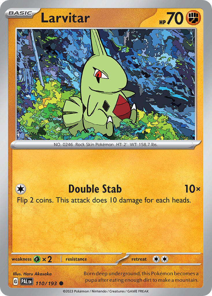 110/193  Larvitar