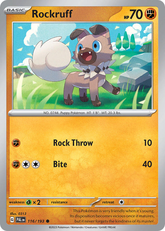 116/193  Rockruff