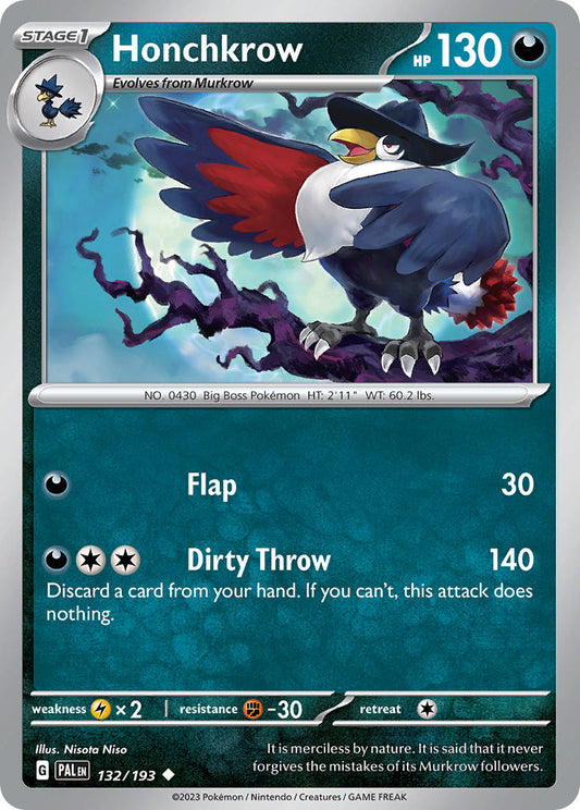 132/193  Honchkrow