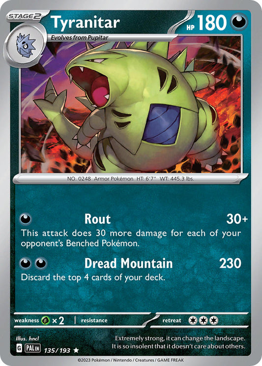 135/193  Tyranitar - 135/193