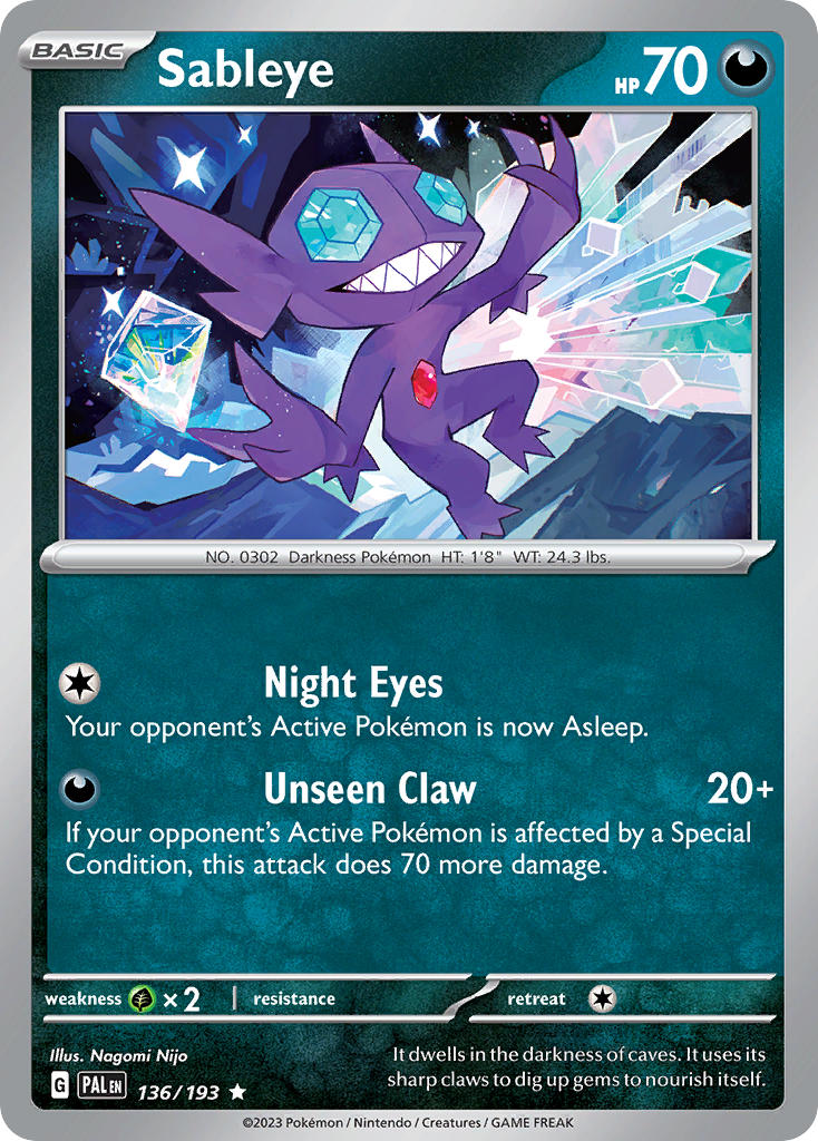 136/193  Sableye