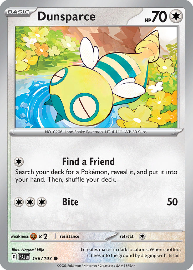 156/193  Dunsparce