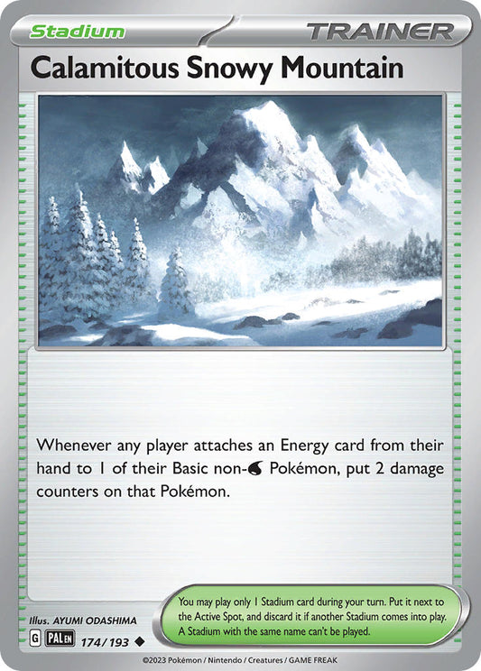 174/193  Calamitous Snowy Mountain