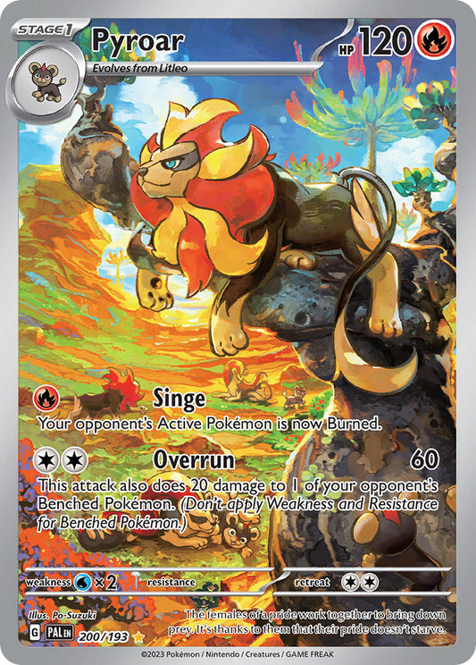 200/193  Pyroar - 200/193