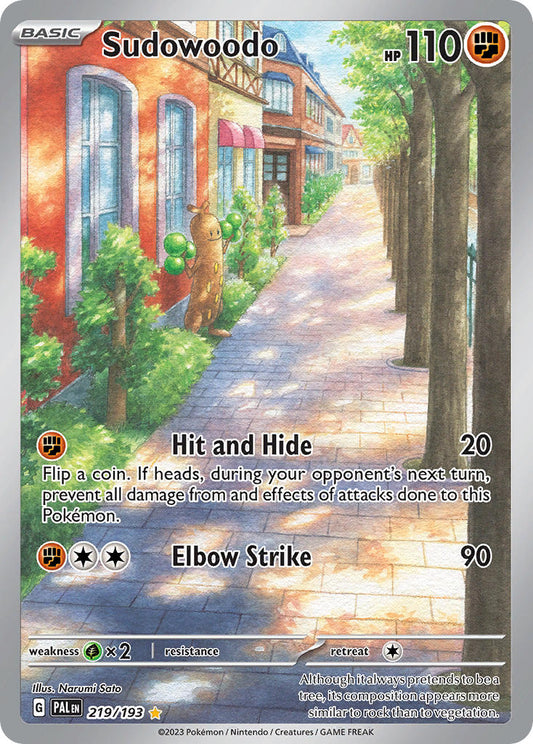 219/193  Sudowoodo - 219/193