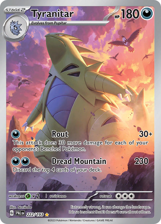 222/193  Tyranitar - 222/193