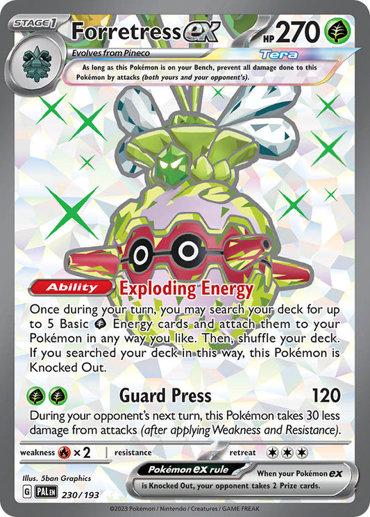 230/193  Forretress ex - 230/193