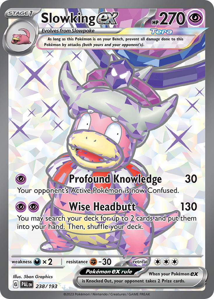238/193  Slowking ex - 238/193