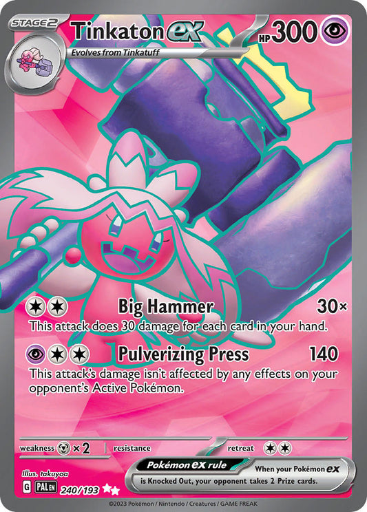 240/193  Tinkaton ex - 240/193