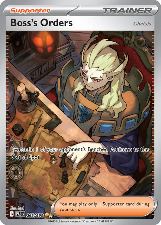 265/193  Boss's Orders - 265/193