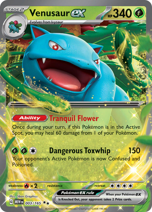 003/165  Venusaur ex - 003/165
