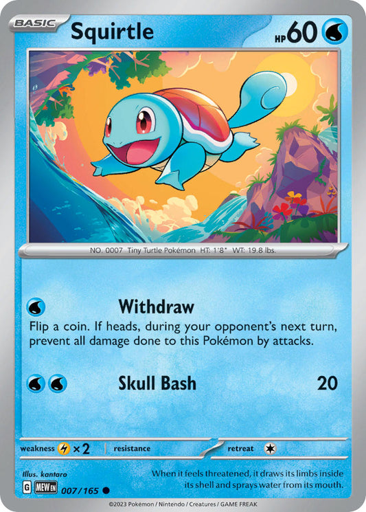 007/165  Squirtle - 007/165