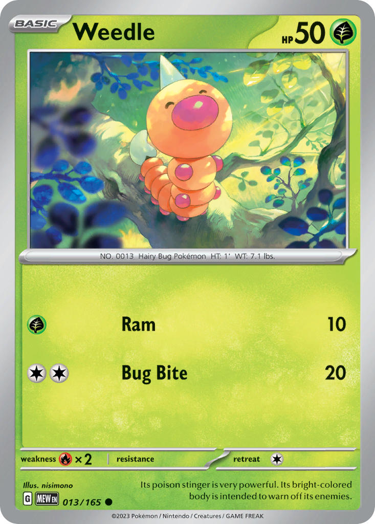 013/165  Weedle