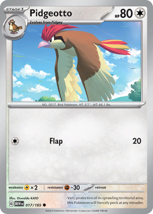 017/165  Pidgeotto