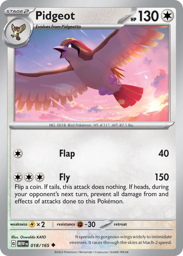 018/165  Pidgeot