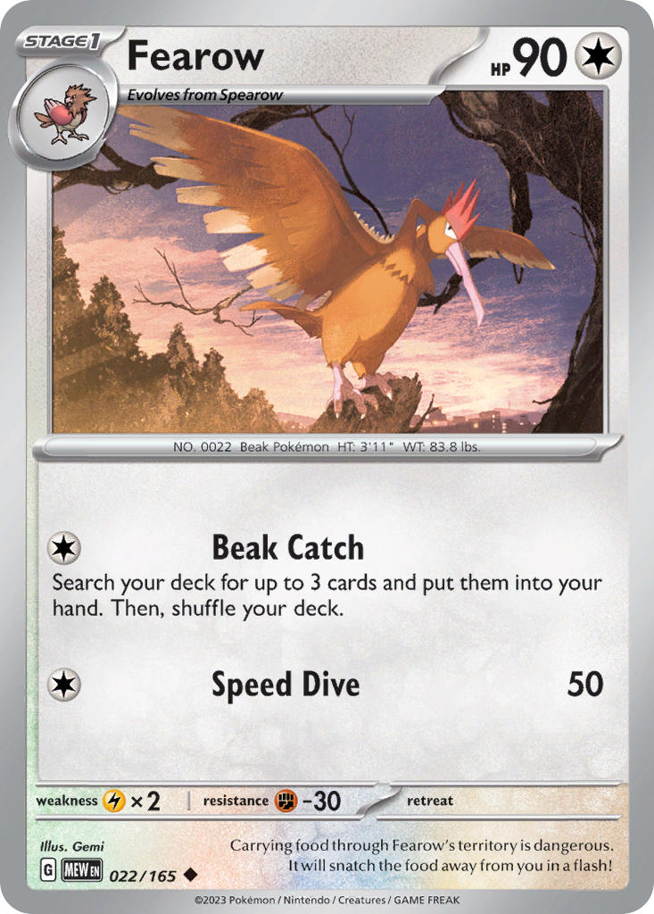 022/165  Fearow