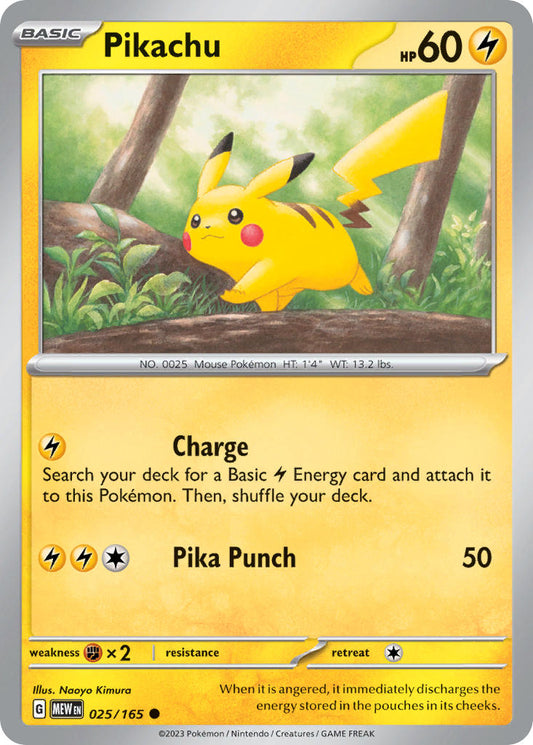 025/165  Pikachu - 025/165