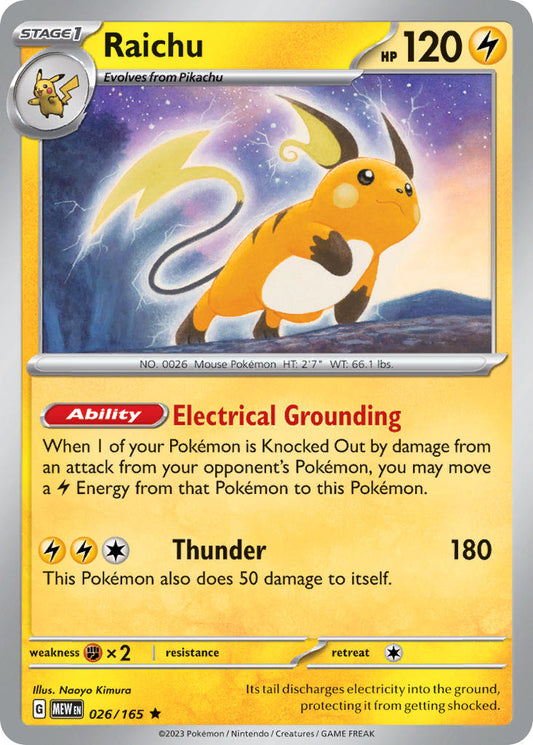 026/165  Raichu