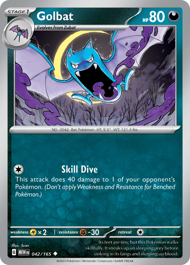 042/165  Golbat