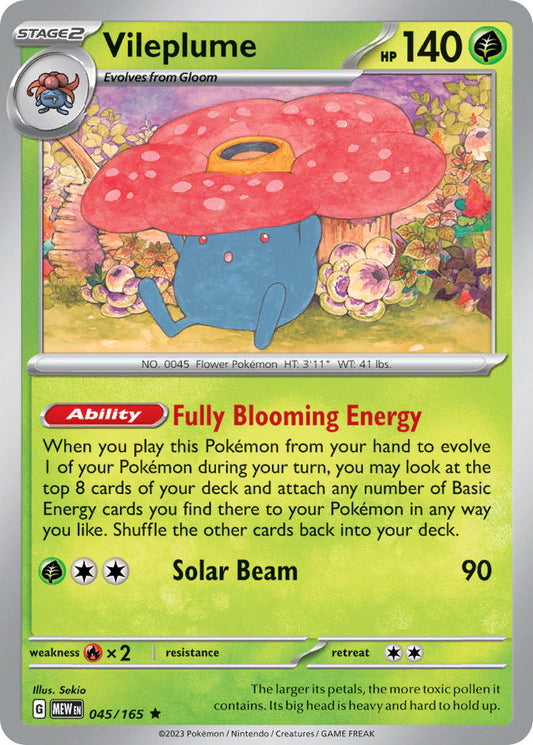045/165  Vileplume